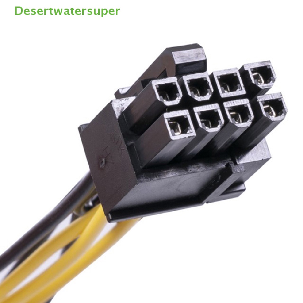 Dây Cáp Chuyển Đổi Nguồn 6 Pin Feamle Sang 8 Pin PCI 6Pin Sang 8Pin PCIE