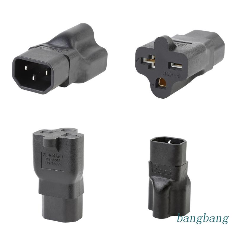 Đầu Nối Nguồn Máy Tính 3Pin IEC320 C14 Sang Nema 6-15 / 20R