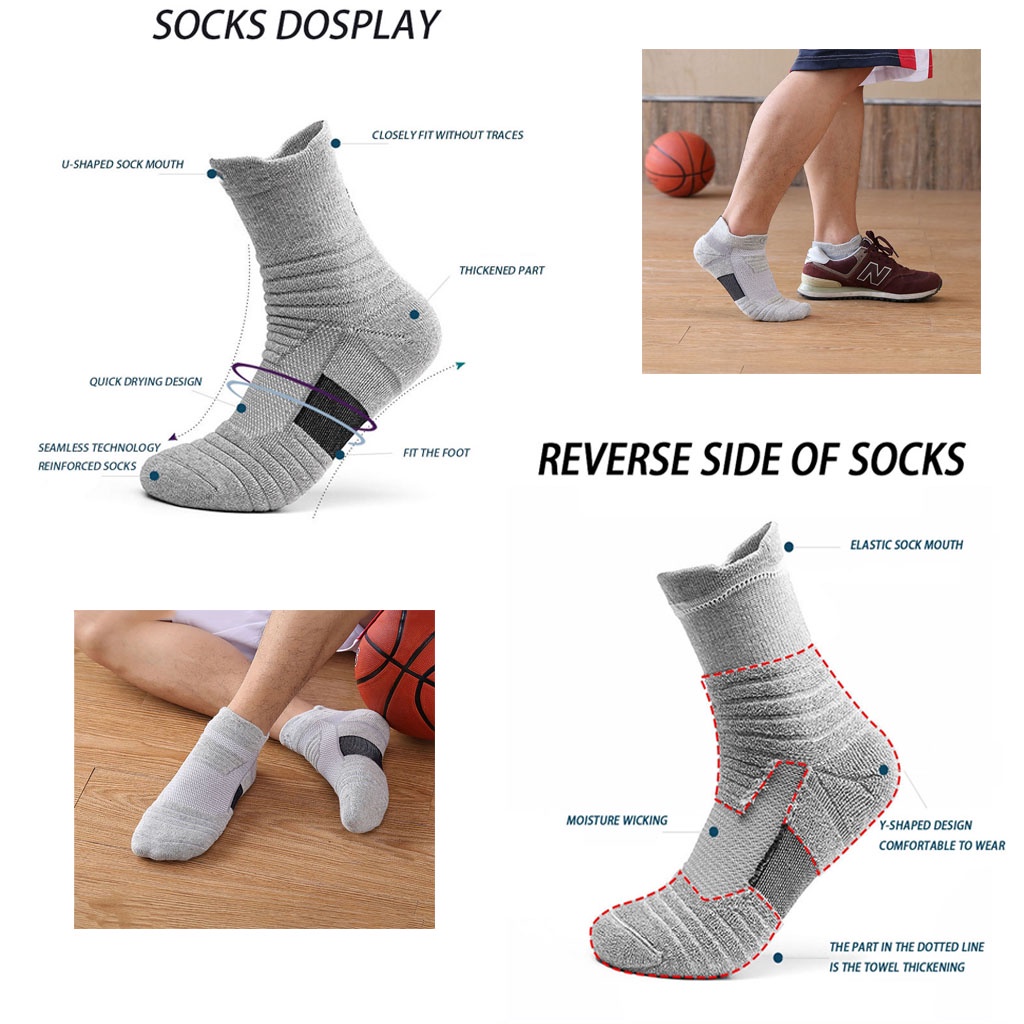 NEENCA Vớ Thể Thao Cao Cấp Chống Trượt Thoáng Khí Cho Nam Nữ