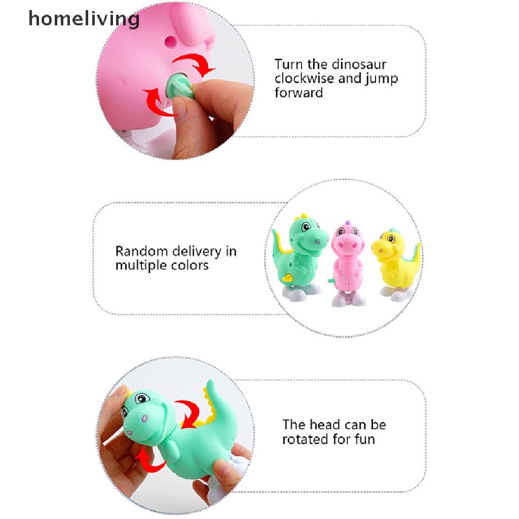 1 Đồ Chơi Lên Dây Cót Hình Động Vật Hoạt Hình Đáng Yêu Cho Trẻ Em