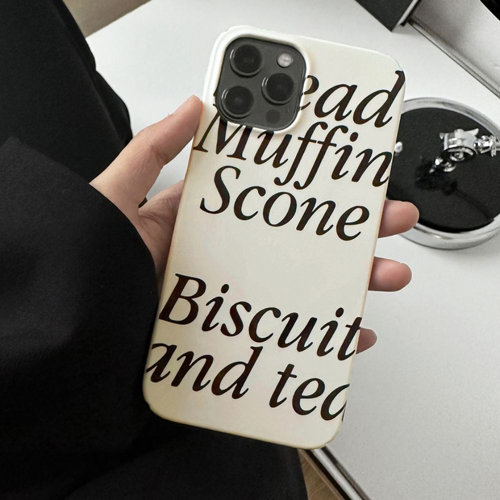 Ốp Điện Thoại TPU Mềm Chống Trầy In Chữ Nghệ Thuật Cho IPhone 11 12 13 14 Pro Max
