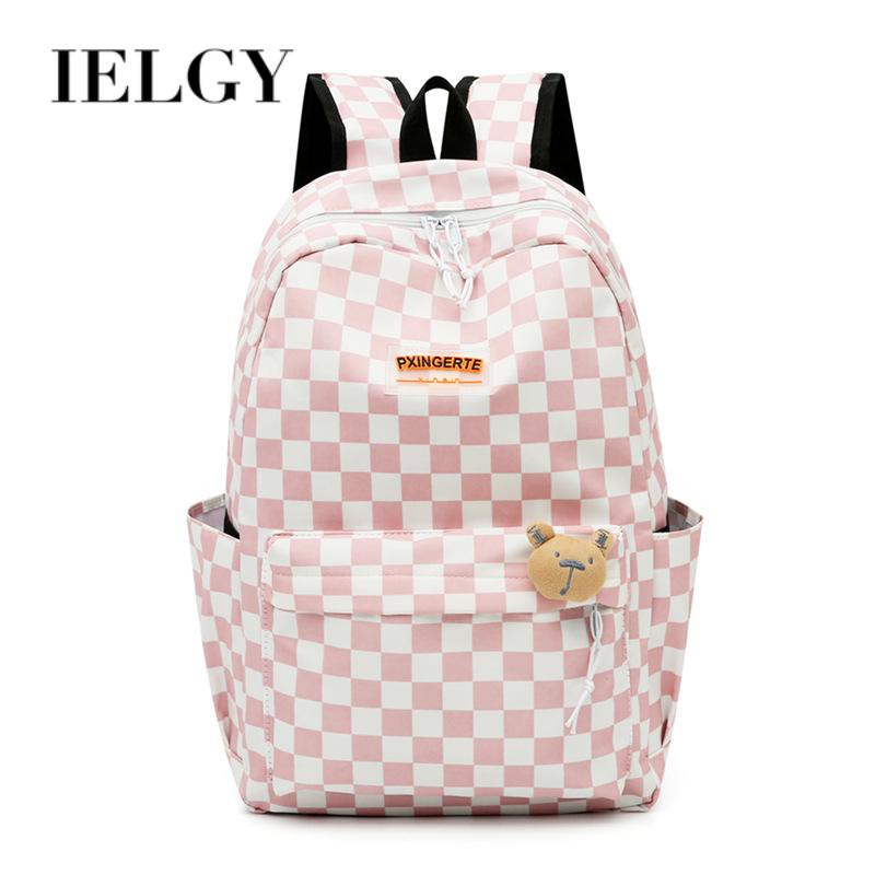 Balo Cỡ Lớn Kẻ Sọc Caro Trẻ Trung Thời Trang Phong Cách Hàn Quốc Cho Nữ