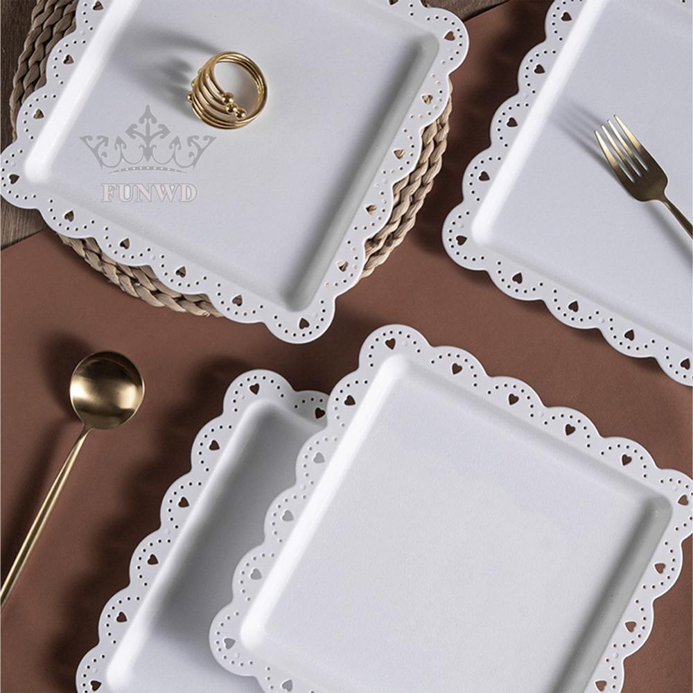 Đĩa Nhựa Hình Vuông Đa Chức Năng