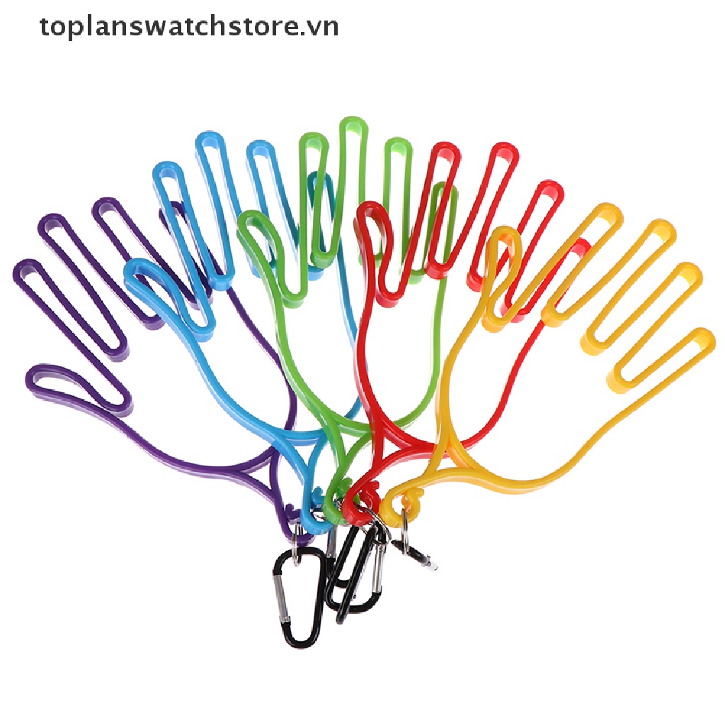 Giá Đỡ Găng Tay Đánh golf Bằng Nhựa Kèm Móc Chìa Khóa Tiện Dụng