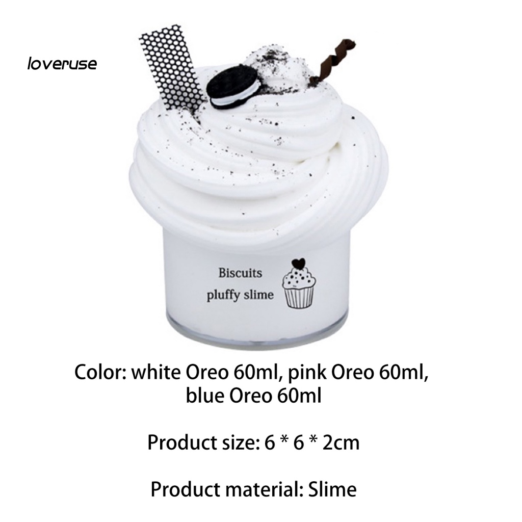 Đồ Chơi Chất Nhờn Ma Quái 60ml Hình Bánh Quy Cho Bé