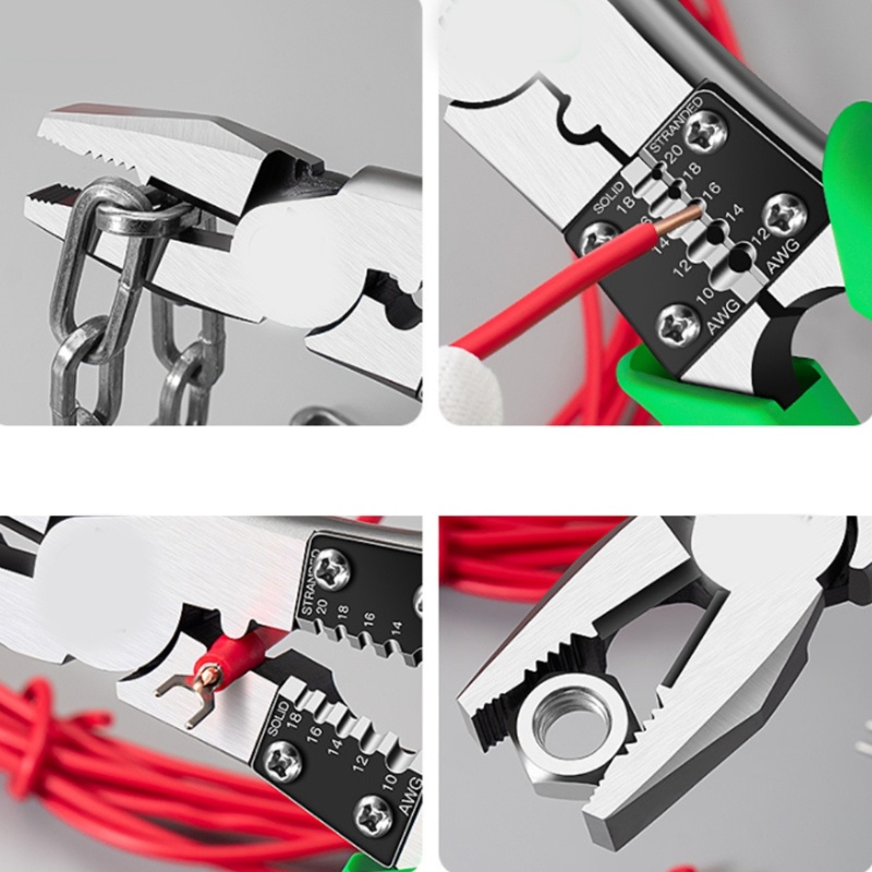 Kìm Cắt Dây Thép Đa Năng Chuyên Dụng Cho Thợ Điện