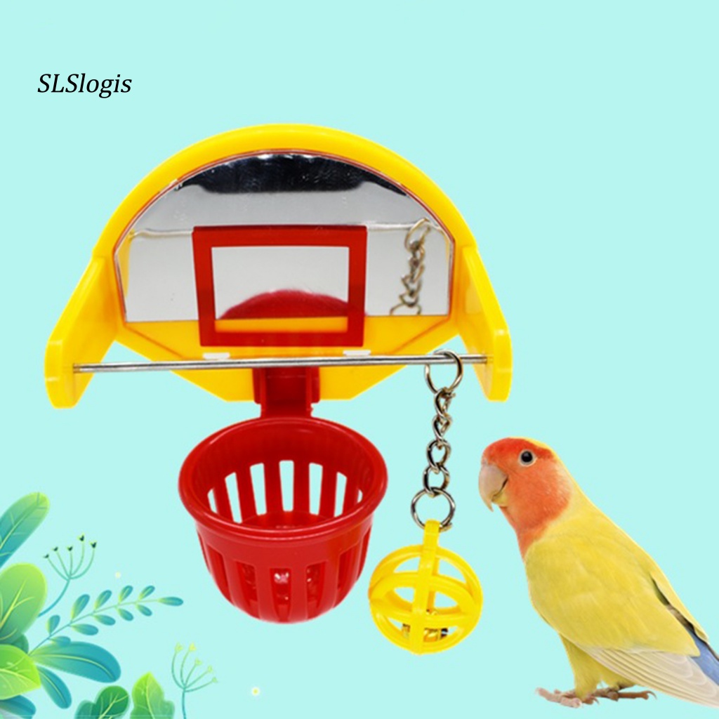 Đồ Chơi Bóng Rổ Hoạt Hình Chống Cắn Cho Vẹt Cưng