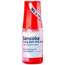 Nước nhỏ mắt Sancoba Nhật Bản 5ml, nhỏ mắt giảm mỏi mắt, tăng cường thị lực