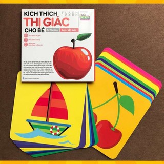 Bộ thẻ Flashcard Kích Thích Thị Giác (Trọn 4 tập)