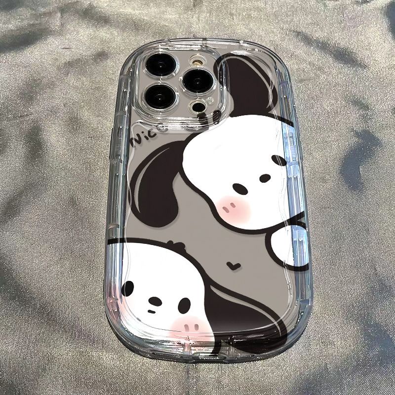✅Ốp Điện Thoại Dẻo Trong Suốt In Hình Chó Pacha Chống Sốc Cho Iphone 14 / 1112 xs7 8p xr13 Z5CY