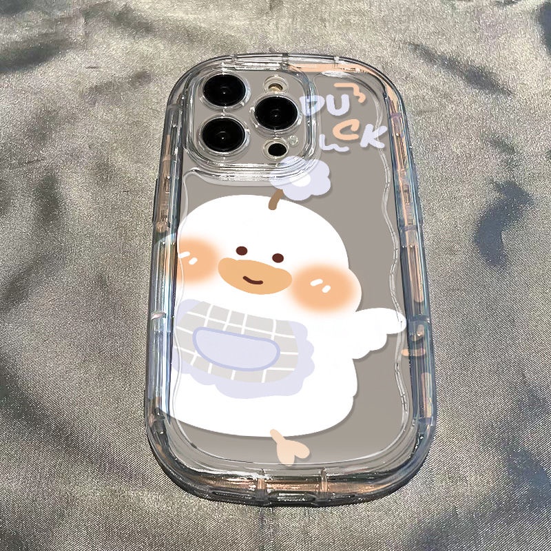 ✅Ốp Điện Thoại Dẻo Trong Suốt Họa Tiết Chú Vịt Nhỏ Dễ Thương Chống Sốc Cho Iphone1412 Apple / xr118p 7 / Cute / 13 RY11 Promax