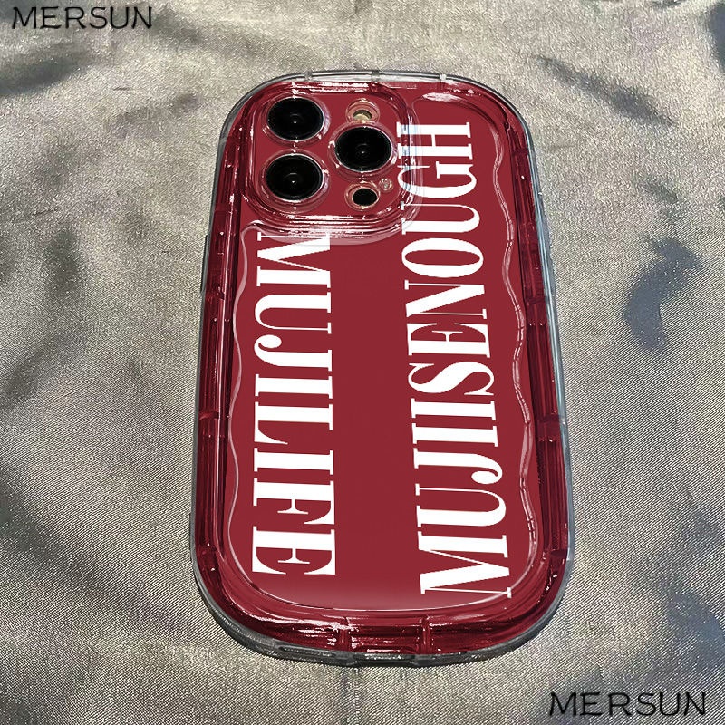 ✅Ốp Điện Thoại Mềm Trong Suốt Chống Sốc 13 Phong Cách Muji Cho Iphone 14Xs8P / 971I 1211 Xr / 7