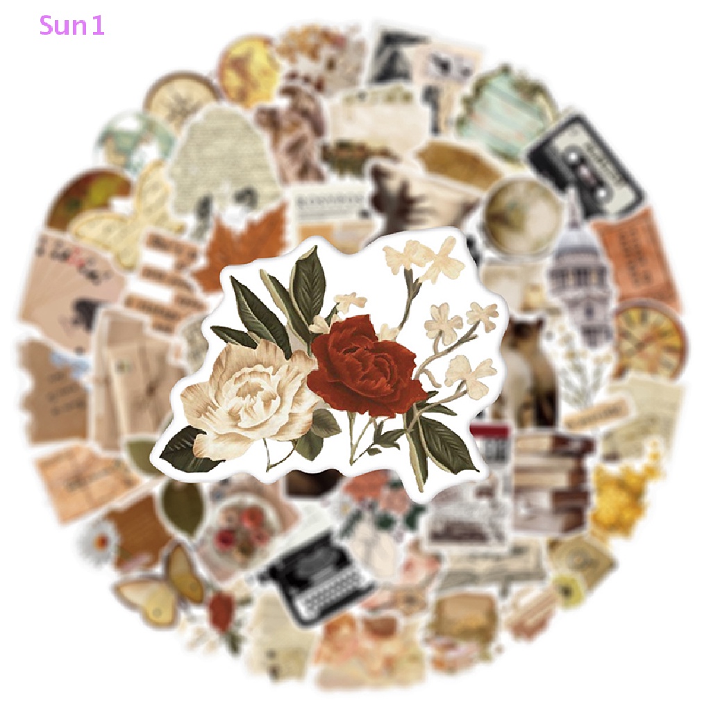 Set 50 Hình Dán Graffiti Nghệ Thuật Dùng Để Trang Trí Điện Thoại / Ván Trượt / Laptop / Xe Hơi