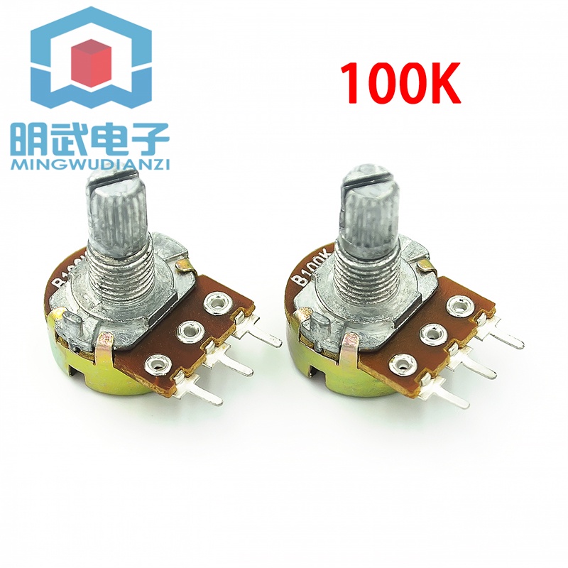 Set 10 Chiết Áp WH148 B10K 5K 10K 50K 100K Chuyên Dụng