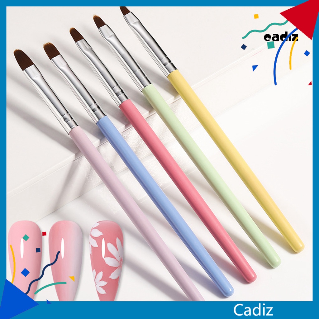 Cọ Vẽ Móng Tay Nghệ Thuật Bằng Sợi Nylon Siêu Nhẹ Có Thể Tái Sử Dụng