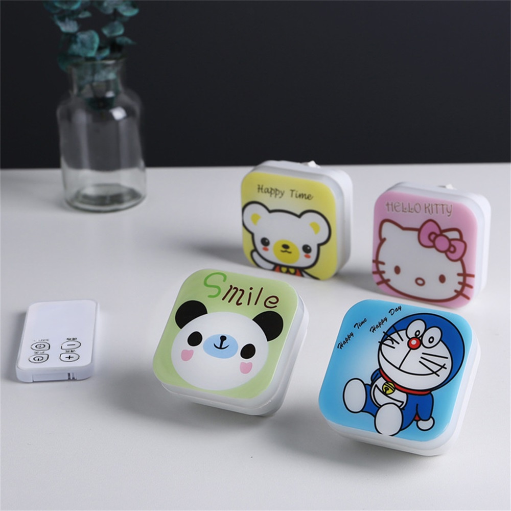 Hoạt Hình Đèn Ngủ Điều Khiển Từ Xa Hình Hello Kitty