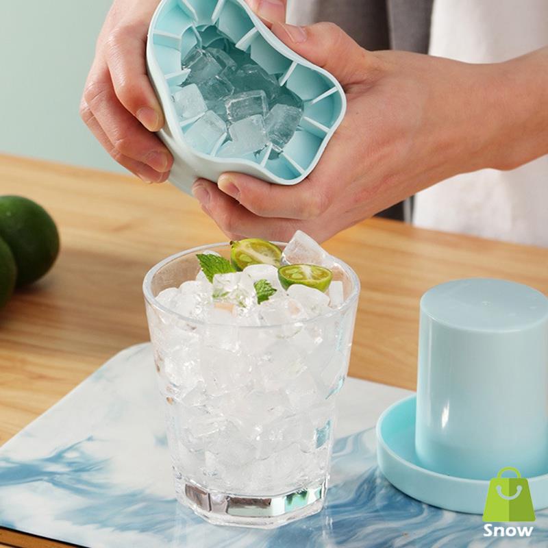 Khuôn Silicone Tạo Hình Làm Nến Hình Tảng Băng