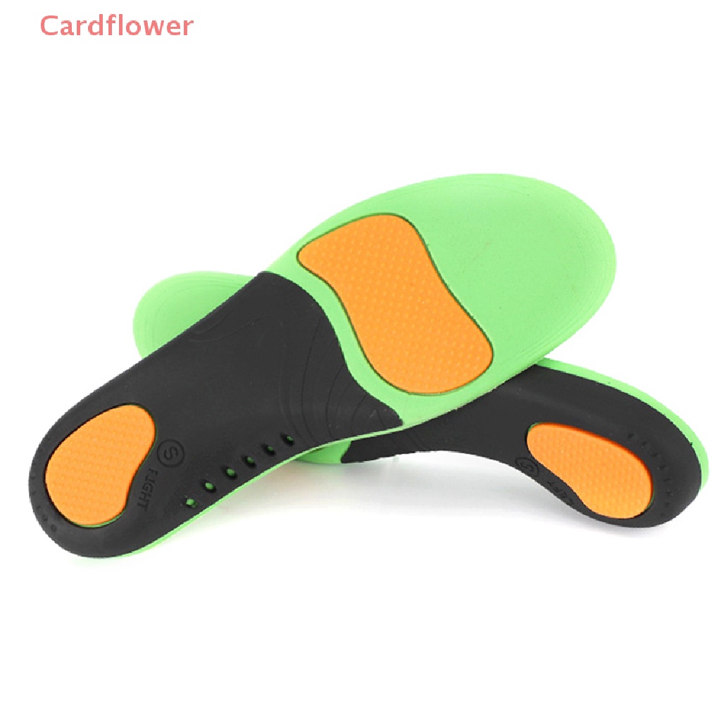 < Cardflower > Đệm Lót Đế Giày Chỉnh Hình Chân Bẹt Cao Cấp Hỗ Trợ Giảm Đau Nhức Bàn Chân Mới