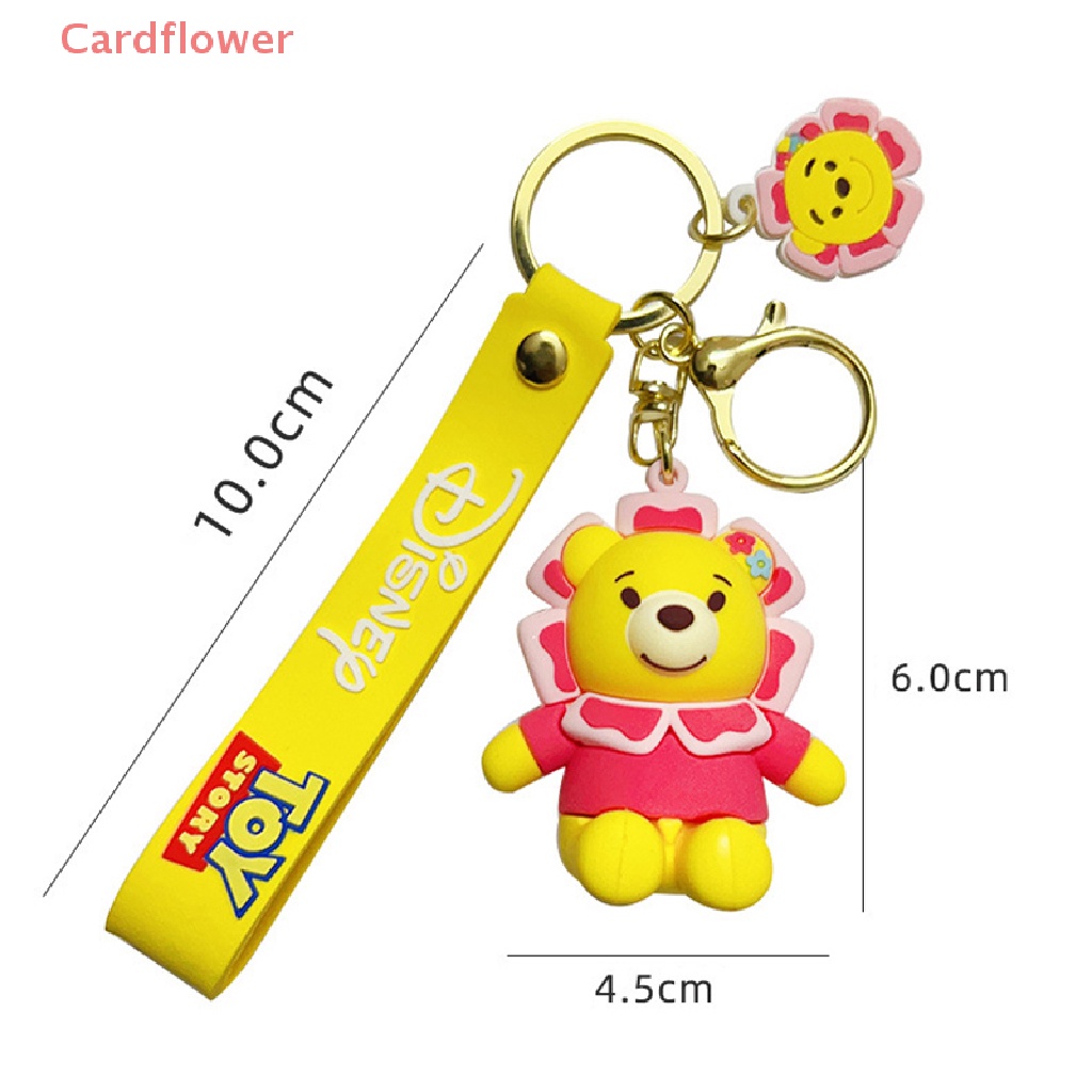 Móc Khóa Hình Gấu Bông Hướng Dương Sáng Tạo Mới