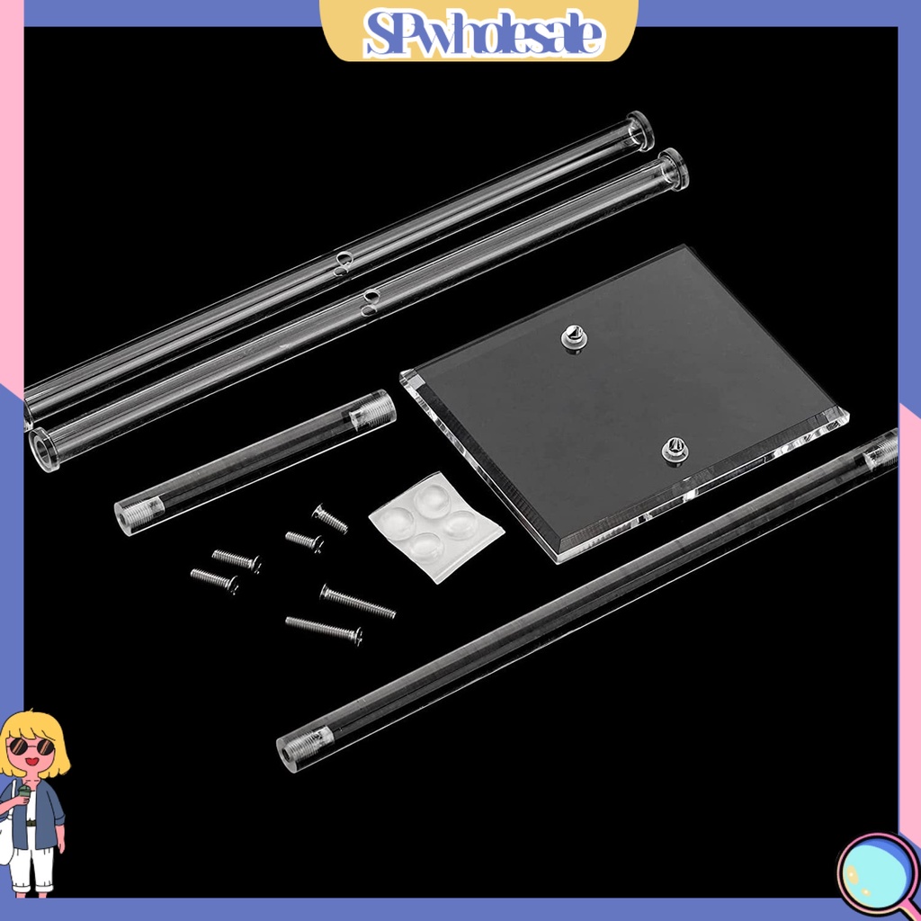 <SPwholesale> Giá Đỡ Trưng Bày Trang Sức Hình Chữ T Bằng Acrylic Trong Suốt