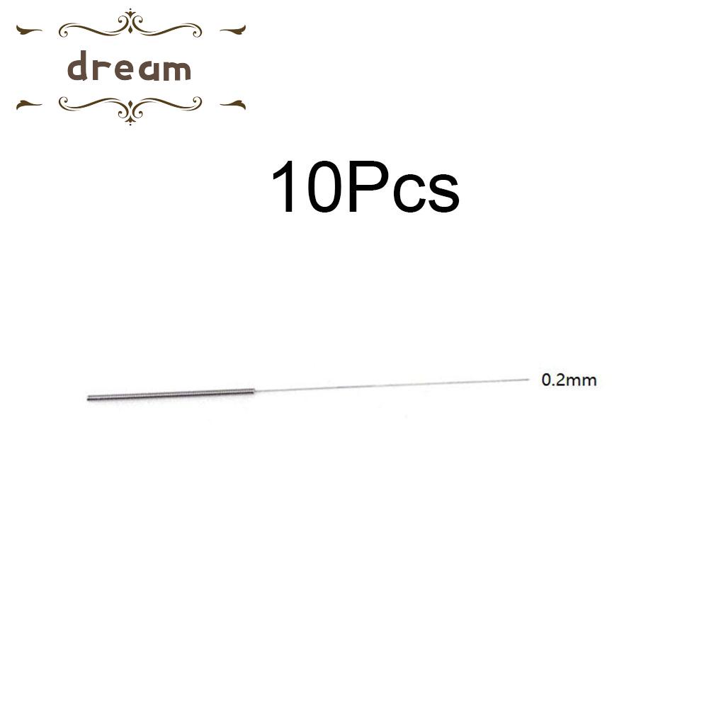【DREAMLIFE】Nozzle Cleaning Needle Needles Stainless Steel 0.2/0.25/0.3/ 0.35/0.4mm