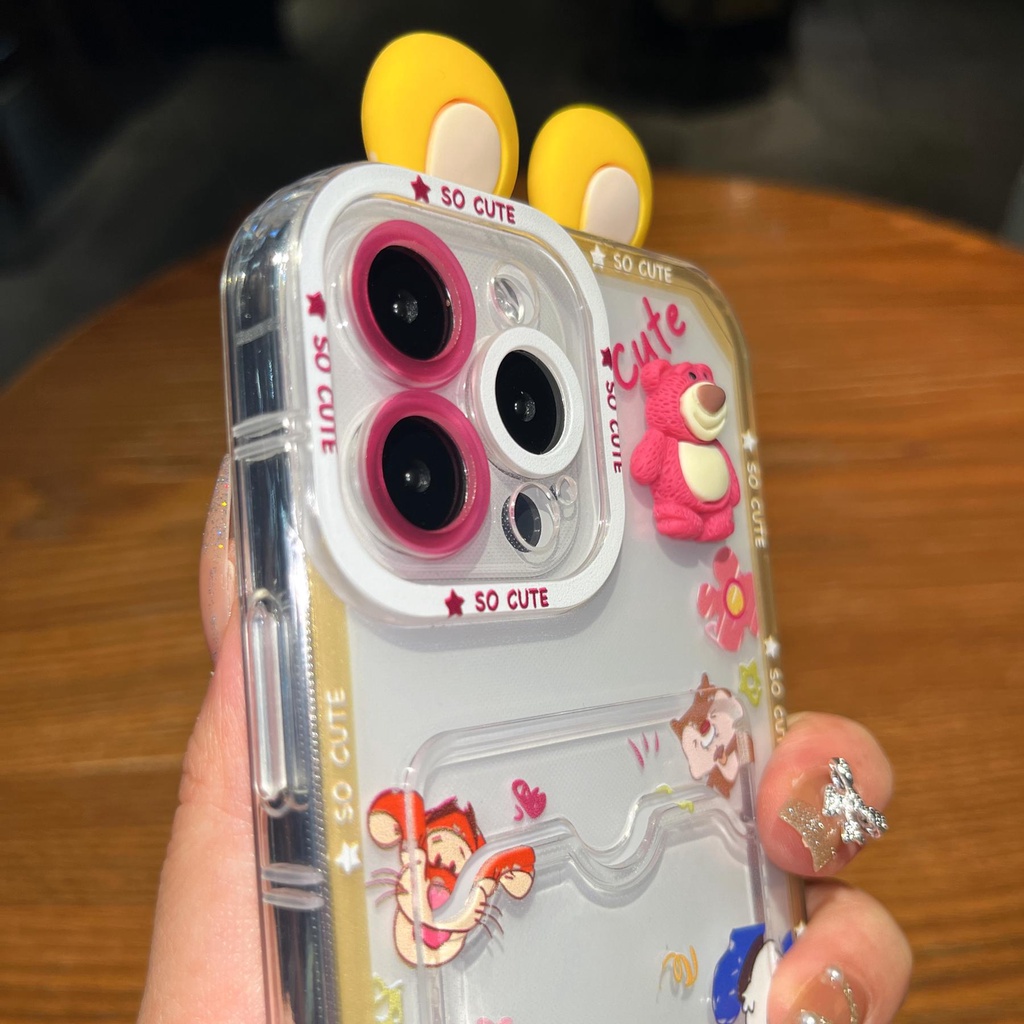 Ốp Điện Thoại Tpu Dẻo Trong Suốt Họa Tiết Hoạt Hình Đôi Mắt Thiên Thần Cho iPhone 14 13 12 11 Pro XR XS Max 7 8Plus