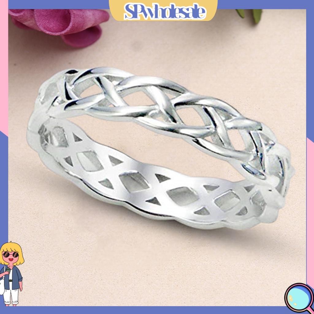 <SPwholesale> Vòng Tay Cưới Thắt Nút Tinh Tế Mượt Mà Chống Mài Mòn Cho Nam Và Nữ