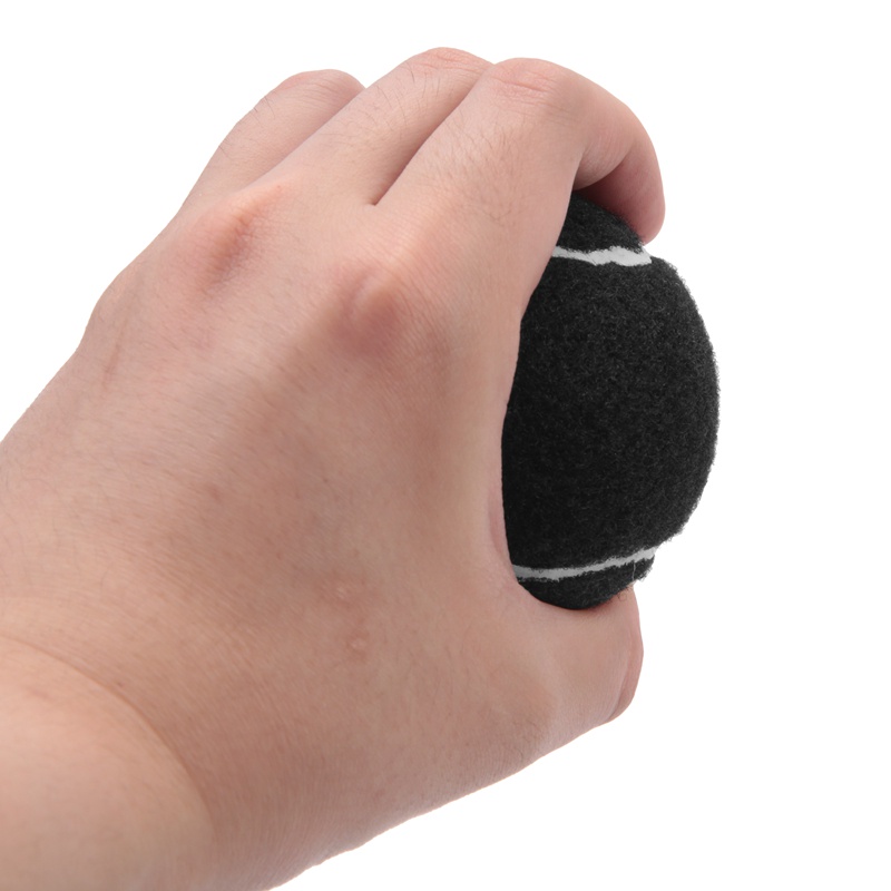 Bộ 6 Quả Bóng Tennis Đàn Hồi 66mm Chống Mòn Màu Đen Cho Người Mới Bắt Đầu