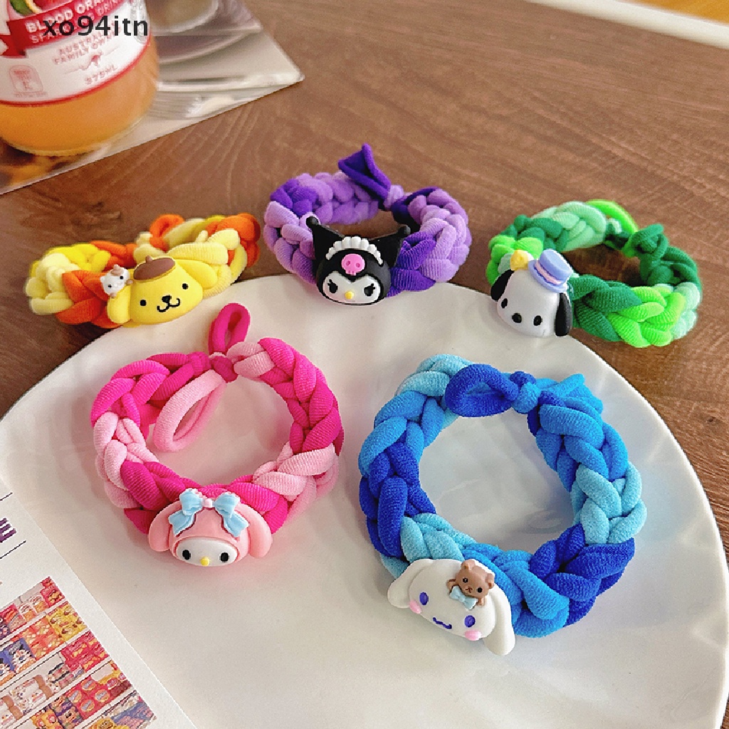 Tn Sanrio Dây Cao Su Đeo Tay Tự Làm Họa Tiết kuromi Hoạt Hình Đáng Yêu Dành Cho Nữ