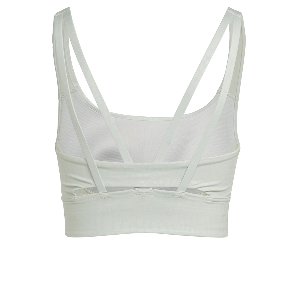 adidas Tập luyện Áo Bra Tập Luyện Medium Support Longline Powerimpact Nữ màu xanh lá HM6196