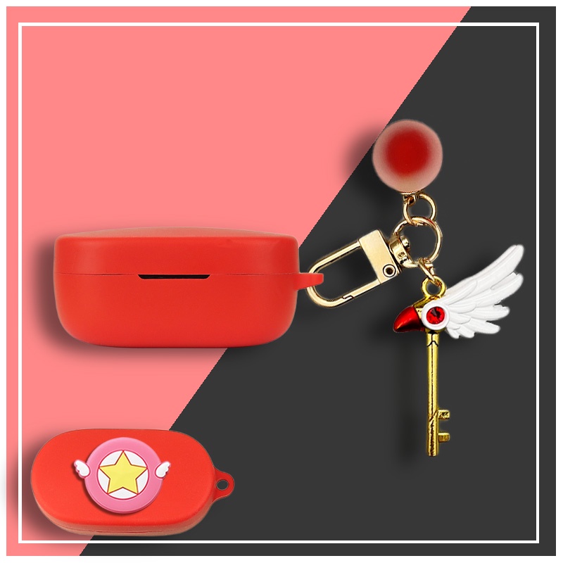 SoundPEATS TrueFree2 Case Protective True Free2 Cute Cartoon Cover Bluetooth Earphone Shell Accessories TWS Headphone Portable