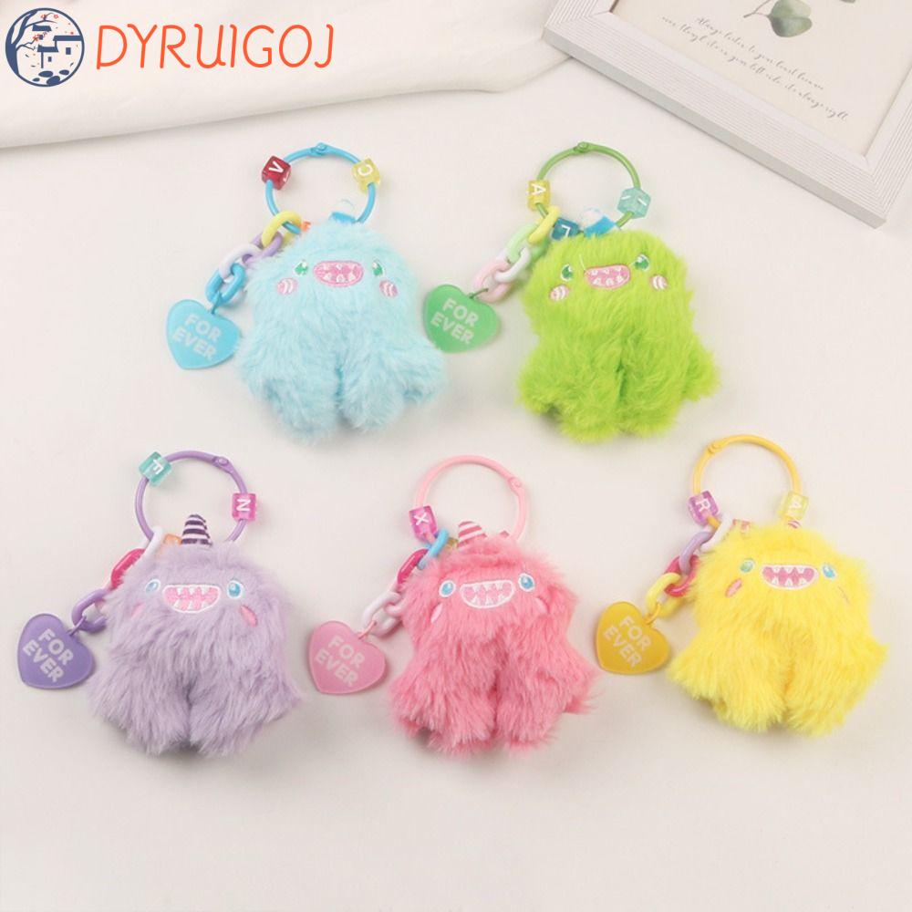 Móc Khóa Hình Búp Bê Nhồi Bông Mềm Mại Đáng Yêu