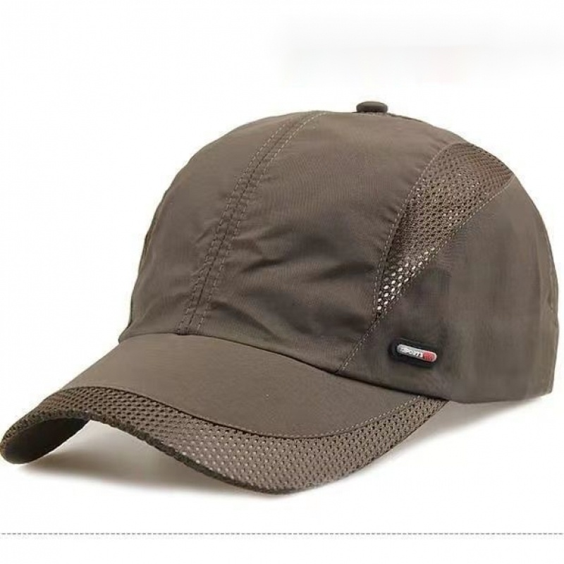 Outfly Mũ Lưỡi Trai Phối Lưới Thoáng Khí Nhanh Khô Thời Trang Mùa Hè Cho Nam