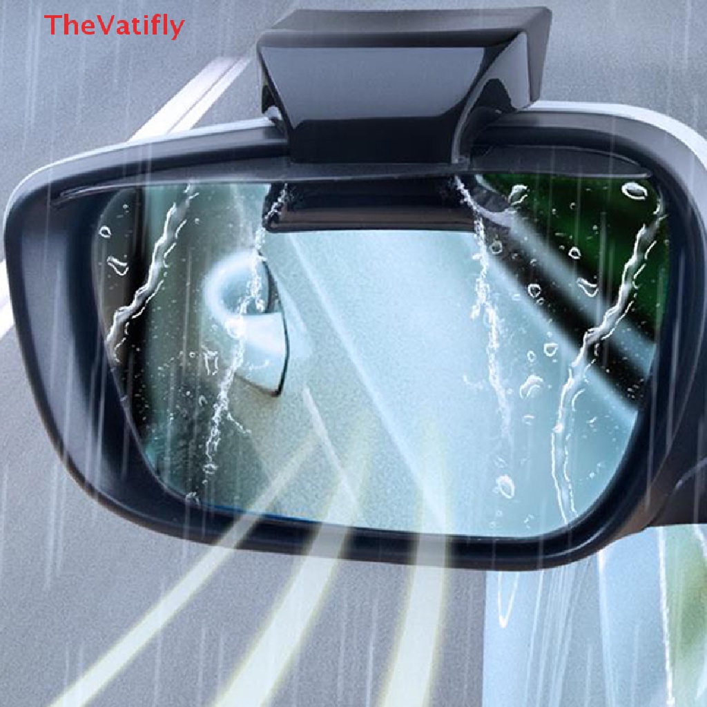 Bộ 2 Miếng Dán Bảo Vệ Gương Chiếu Hậu Xe Hơi Chống Nước Mưa Tiện Dụng
