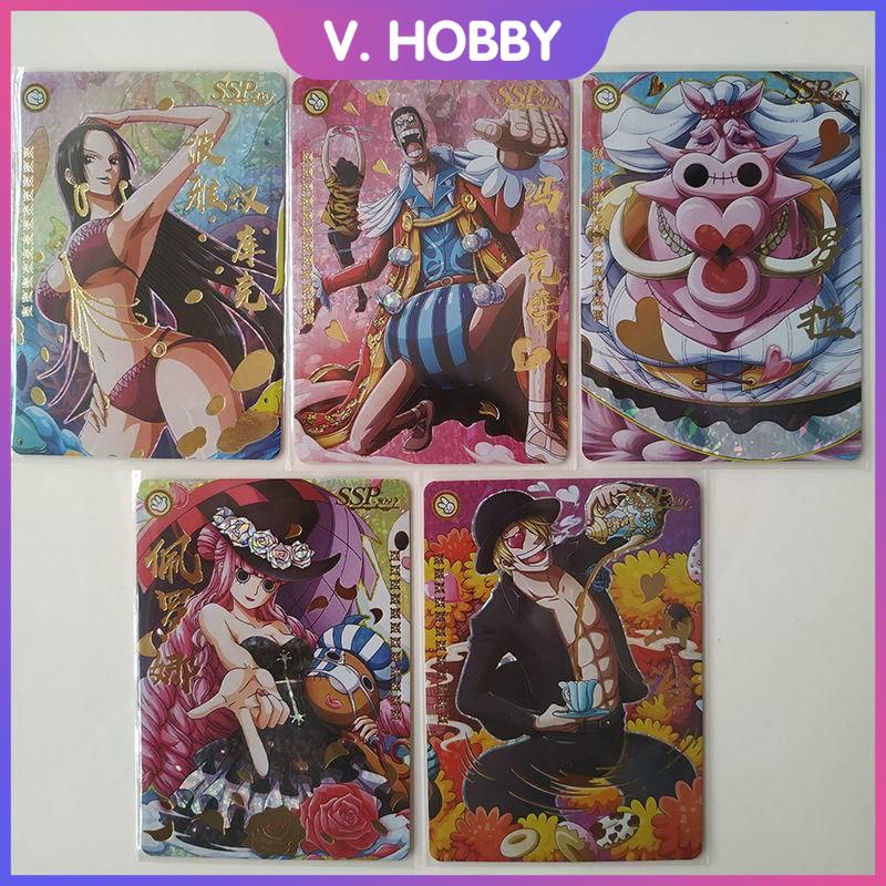 Bộ Thẻ Bài Trò Chơi One Piece 10m ssp One Piece
