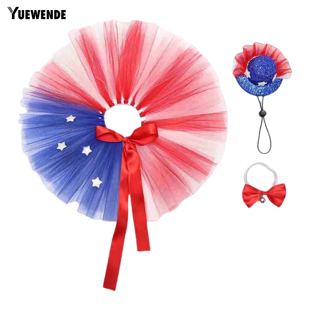 1 Set Đầm Và Nón Hóa Trang Cho Mèo Cưng