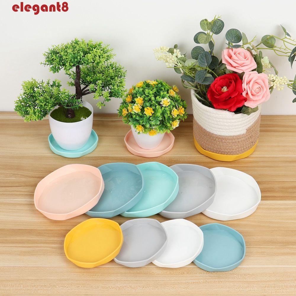 Khay Nhỏ Giọt Dày Dặn Bằng Nhựa Resin Dùng Trồng Hoa Trong Nhà / Ngoài