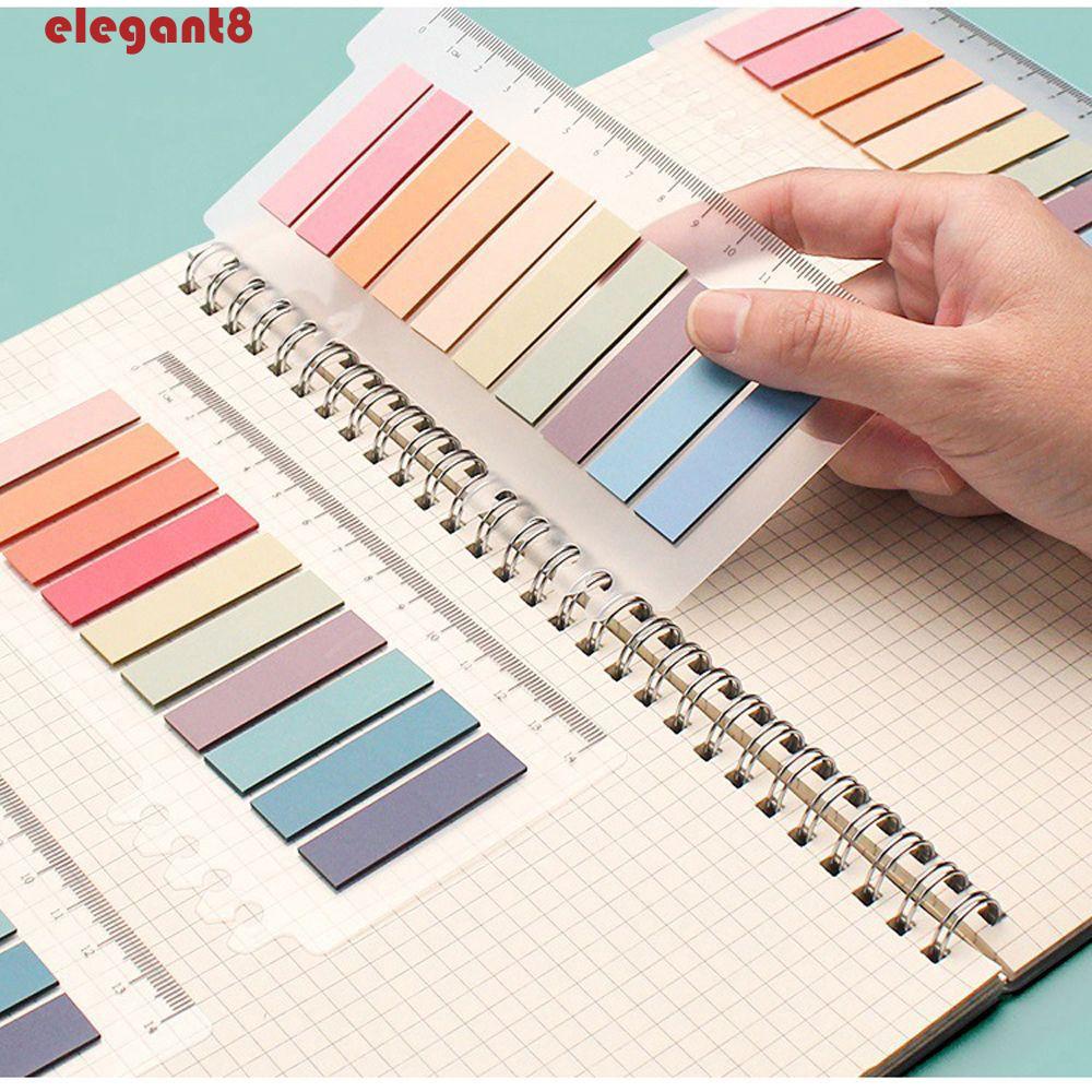 Giấy Dán Ghi Chú Đánh Dấu Trang Sách Phong Cách INS Thanh Lịch Có Thể Viết Chìa Khóa