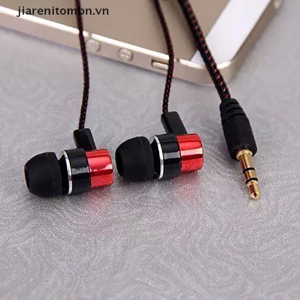 Tai Nghe Nhét Tai Jack 3.5mm Âm Thanh HiFi Sống Động