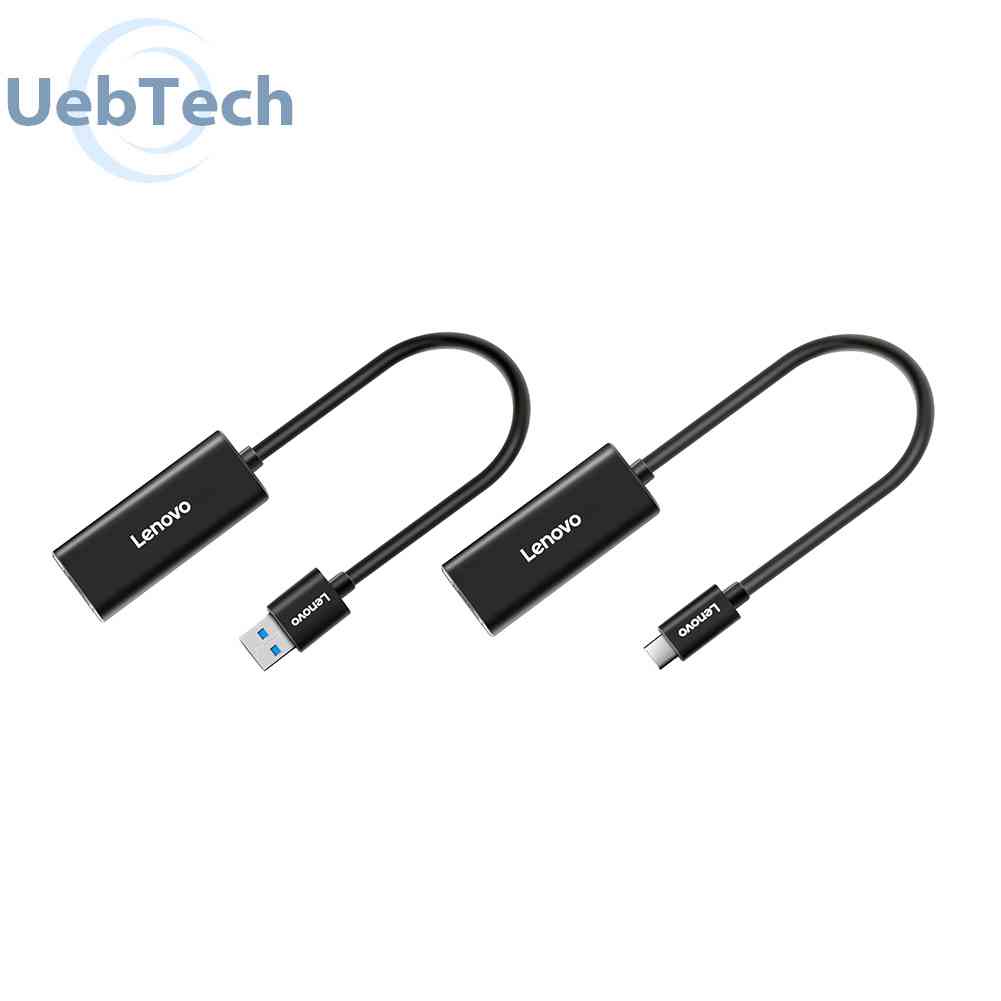 LENOVO Bộ Chia Cổng USB 3.0 / Type-C RJ45 Lan Cho MacBook Laptop