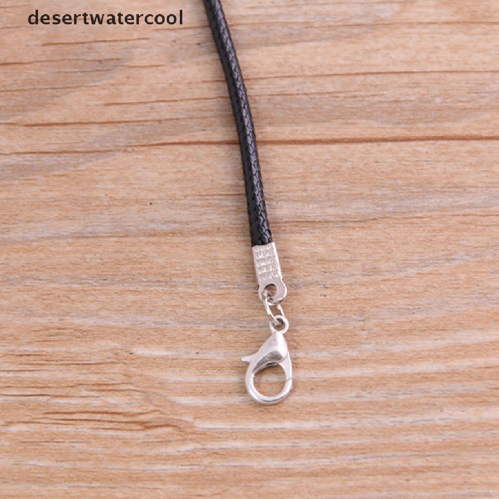 Set 10 Cuộn Dây Da Màu Đen 1.5mm Dùng Làm Vòng Đeo Tay DIY