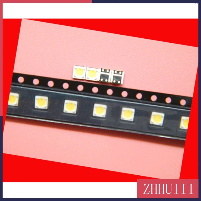 50 / 100 Đèn LED Nền TV 2W 6V / 1W 3V 3535 SMD Chất Lượng Cao