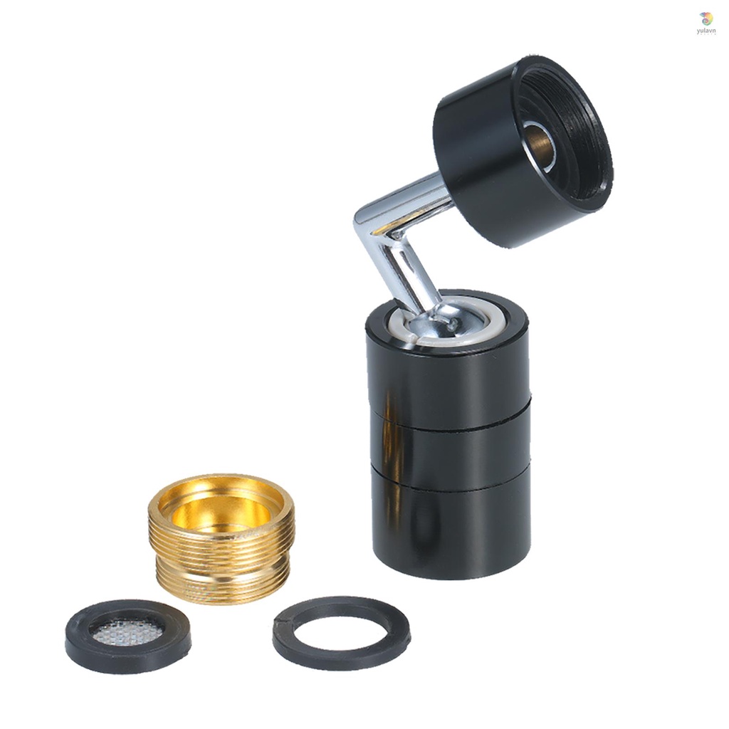 Đầu Vòi Sục Khí yula 7200 Chất Lượng Cao°Đầu Lọc Tiết Kiệm Nước Chống Rỉ Thiết Kế Hai Vòng Tròn Thông Dụng Cho Nhà Tắm