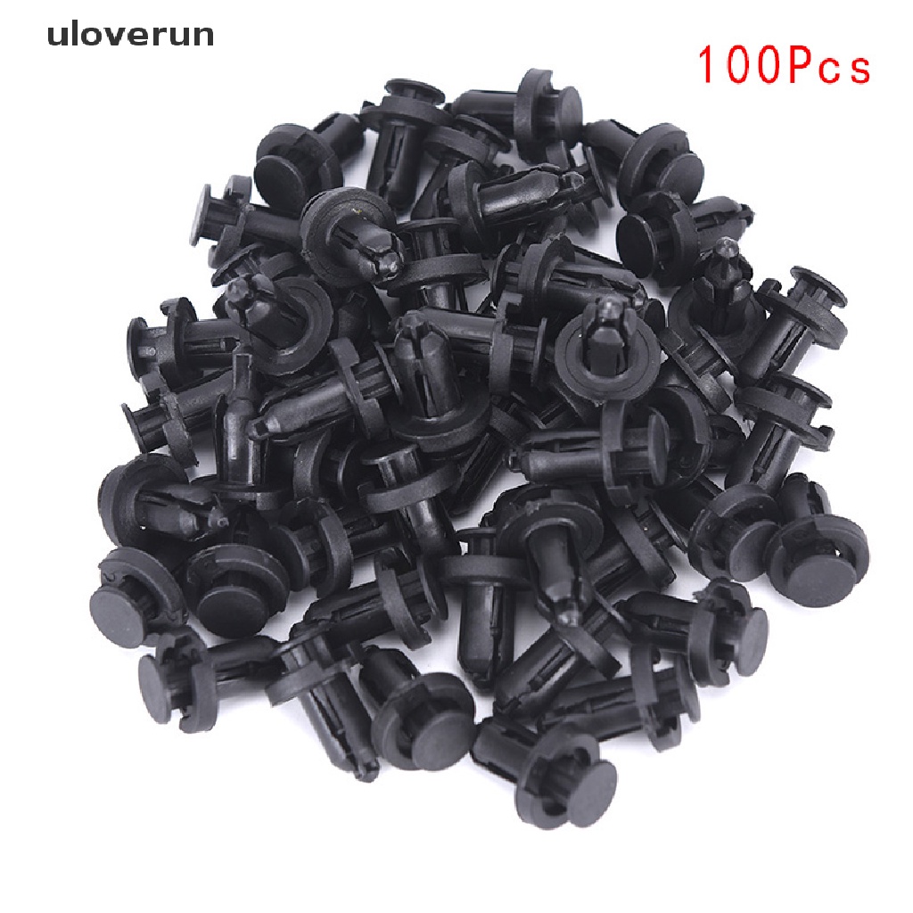 FENDER Set 100 Đinh Tán 10mm Bằng Nhựa Phụ Tùng Cao Cấp Cho Xe Ô Tô Acura vn