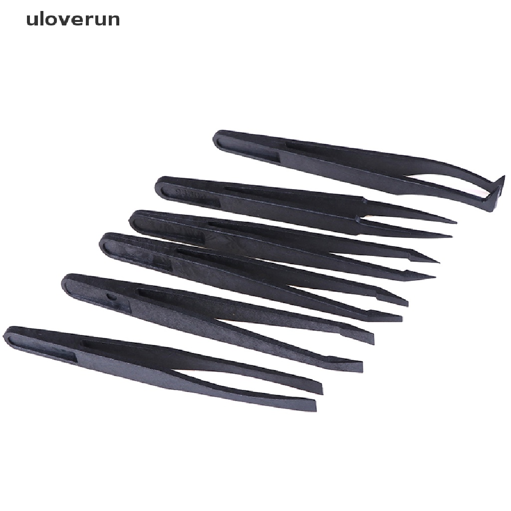 Set 6 Dụng Cụ Nhựa Chống Tĩnh Điện Màu Đen Dùng Để Làm Đồ Thủ Công Vn