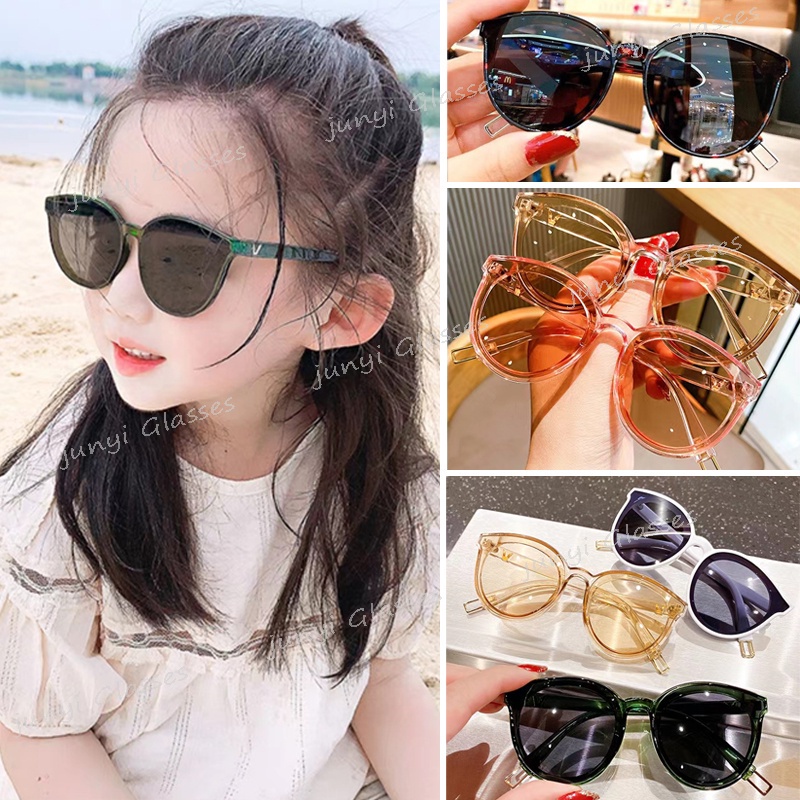 Kính Chống Nắng Chống Tia UV Kiểu Dáng Dễ Thương Dành Cho Bé