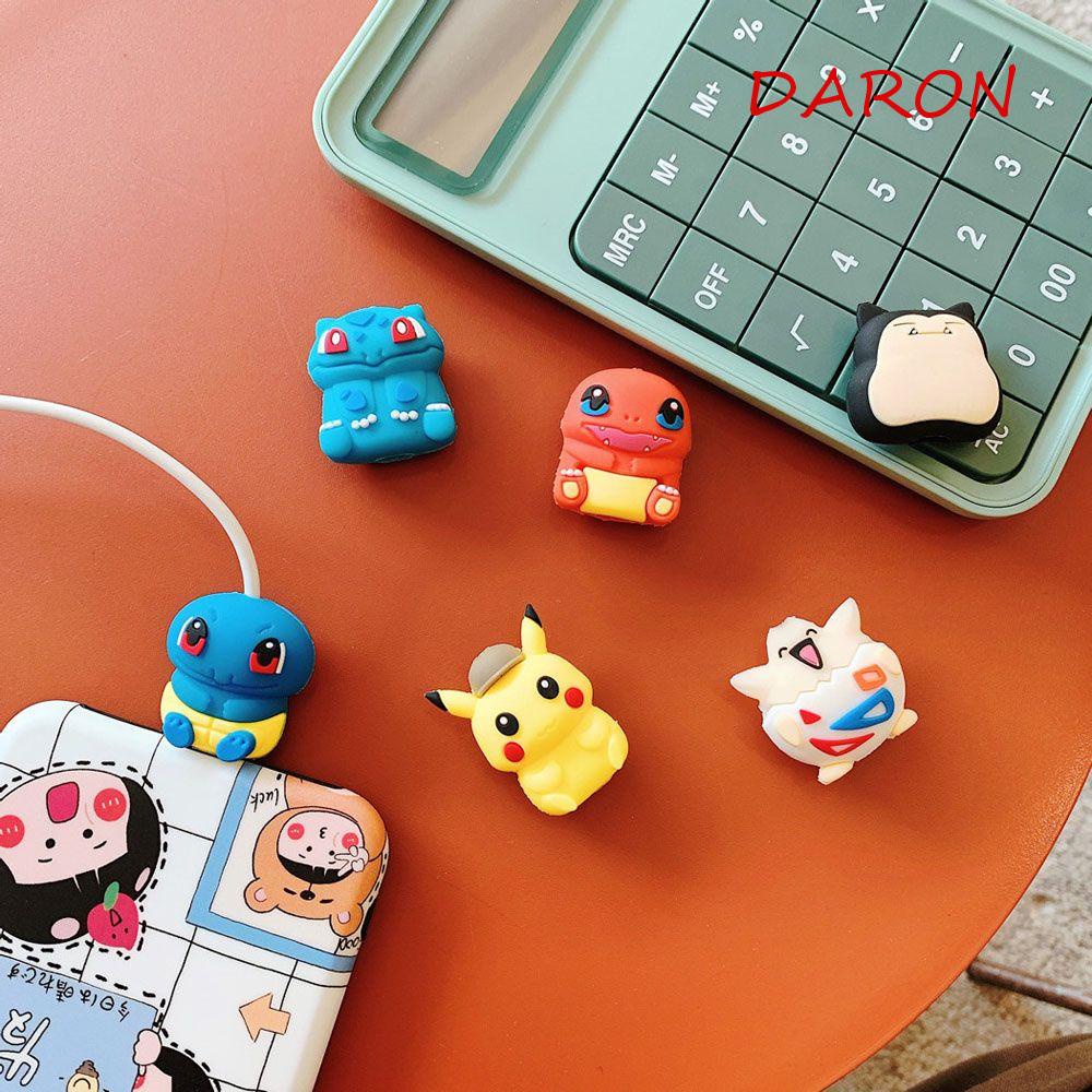 Dụng Cụ Quấn Bảo Vệ Dây Cáp Sạc USB Hình Hoạt Hình Thông Dụng