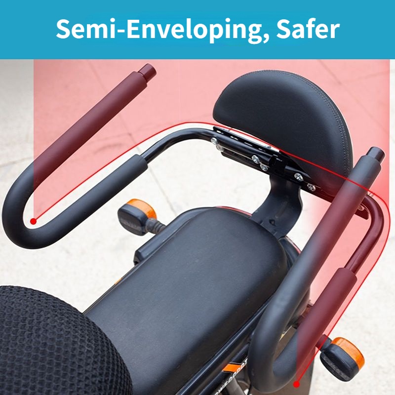 Hàng Rào Chắn Sau Lưng Ghế Ngồi An Toàn Cho Bé Khi Đi Xe Máy