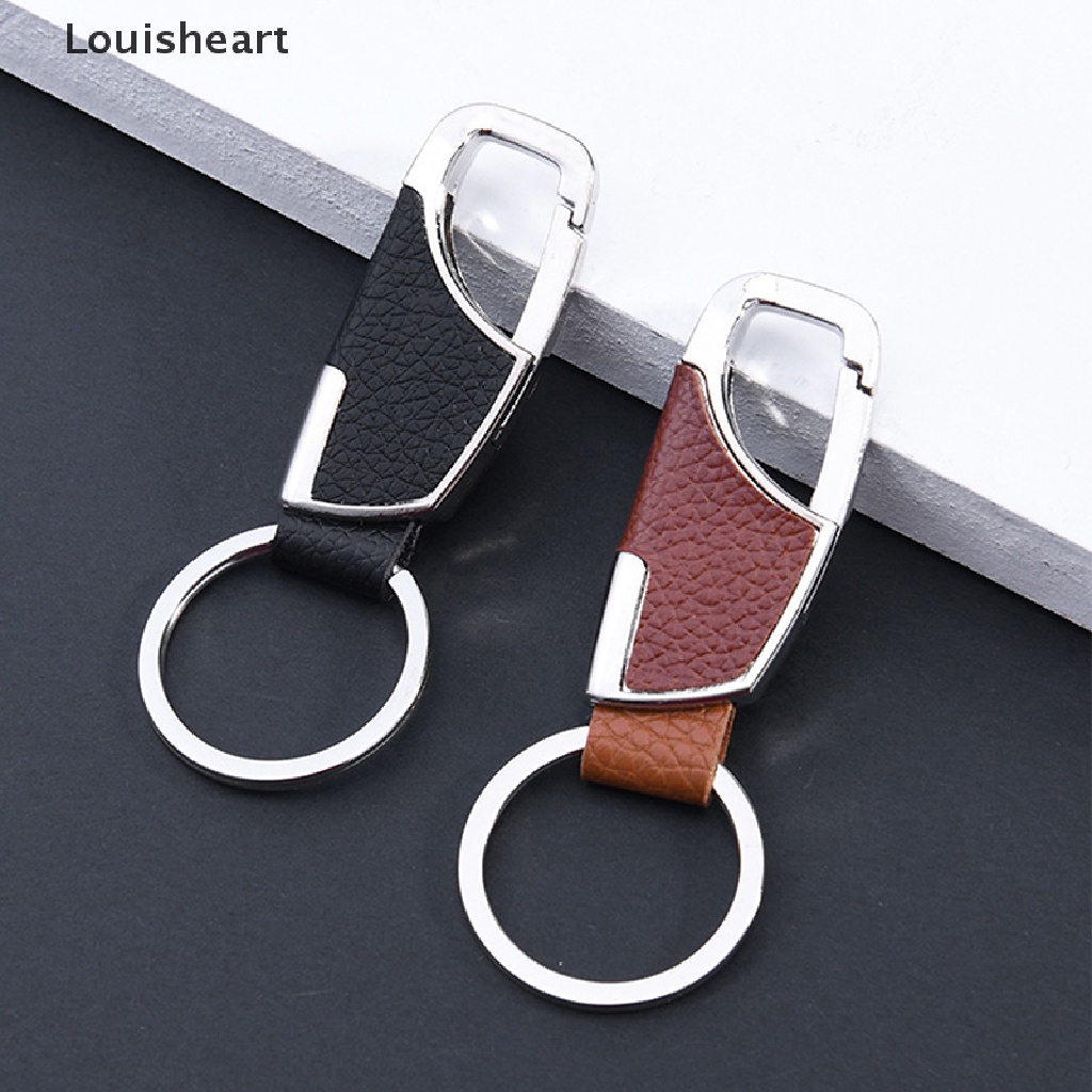 Móc Khóa Da Louisheart Bằng Kim Loại Thời Trang Dành Cho Nam Và Nữ