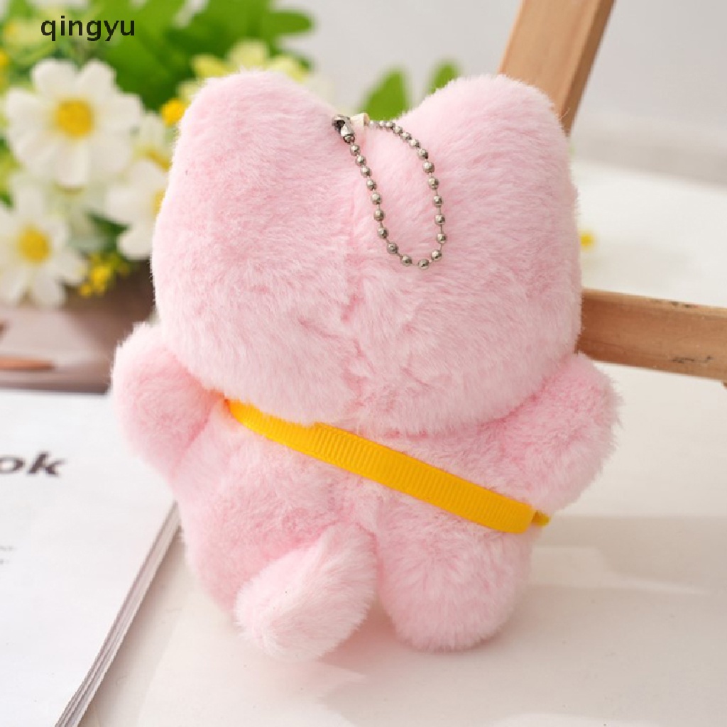 Mèo Nhồi Bông Mini Dễ Thương Chất Lượng Cao Dùng Làm Móc Khóa